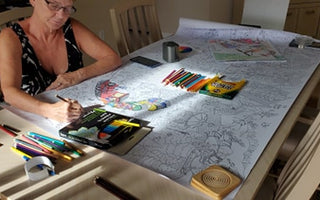 Coloring Posters: A Palette of Wellness
