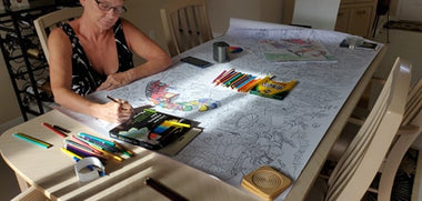 Coloring Posters: A Palette of Wellness