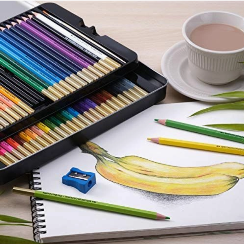 TBC Watercolor Pencils - 120 Vibrant Colors