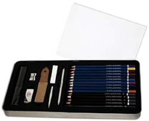 Royal & Langnickel Large Tin Draw & Sketch 28 Piece Art Set
