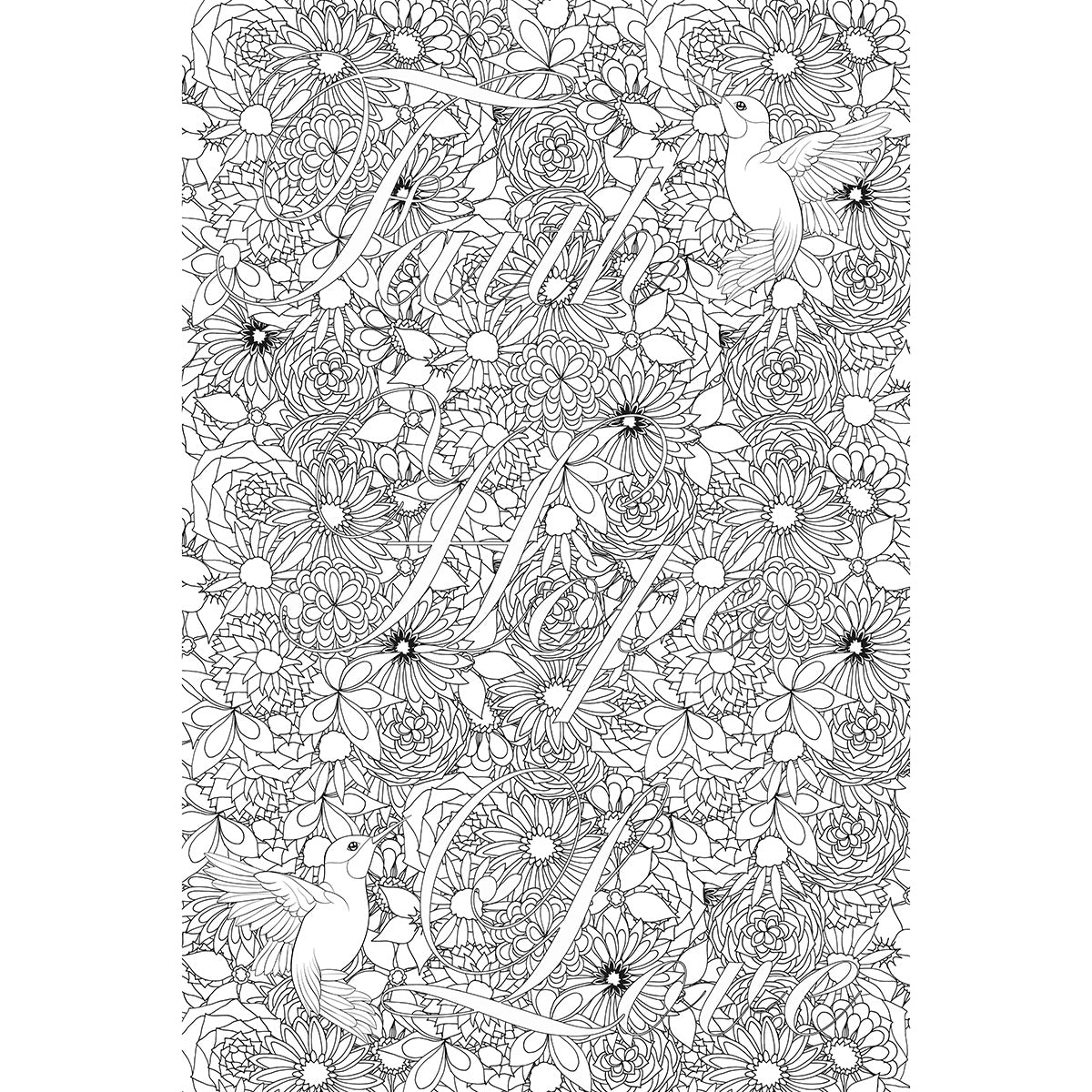 Great2bColorful  - Ribbons of Hope Huge Coloring Posters