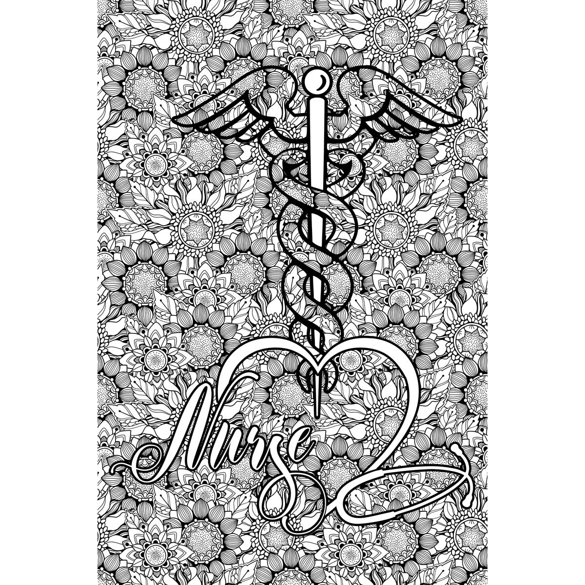 Great2bColorful  - NURSE - Customized For All You Do Huge Coloring Posters