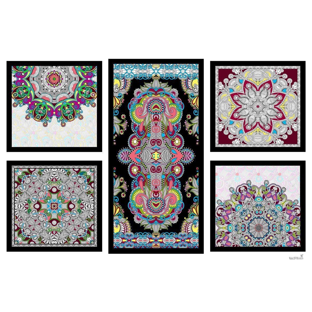 Great2bColorful - Mystical Mandalas Huge Coloring Posters